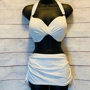 EUC VICTORIA’S SECRET White Bikini Trio - 3 PC SET